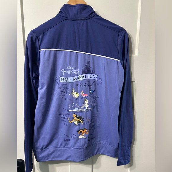 Disney World Run Disney Princess Half Marathon 2020 full Zip up track jacket - Picture 1 of 6